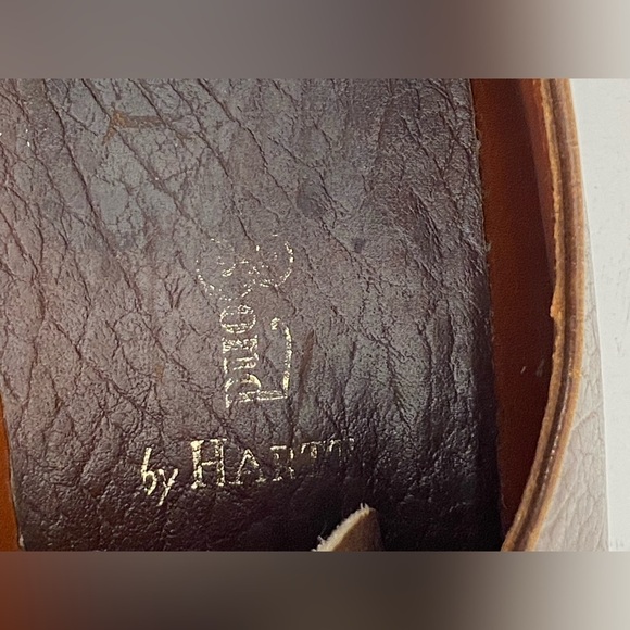 Hartt Gold Bond Mens Size 9.5 Brown Leather Derby Dress Shoes Leather Soles - Picture 11 of 13